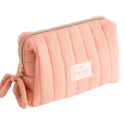 Fabrique de Styles Pochettes Et Housses>Trousse maquillage en coton Rose