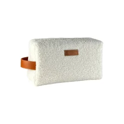 Fabrique de Styles Pochettes Et Housses>Trousse nomade m bouclette 29x11xh14cm Ecru