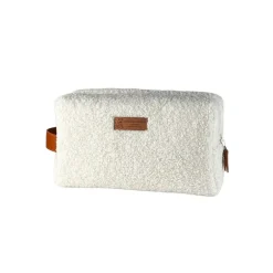 Fabrique de Styles Pochettes Et Housses>Trousse nomade m bouclette 29x11xh14cm Ecru