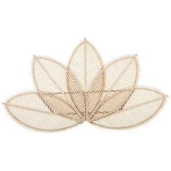 Fabrique de Styles Déco À Suspendre Et Adhésive>Tête de lit en bambou et rotin 167x90cm Naturel