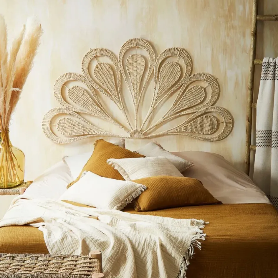 Fabrique de Styles Déco À Suspendre Et Adhésive>Tête de lit en corde Naturel