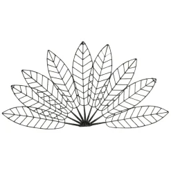 Fabrique de Styles Déco À Suspendre Et Adhésive>Tête de lit en fer - Floraly Noir