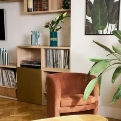 Fabrique de Styles Vases Et Soliflores>Vase coeur en grès "Amore" émeraude h24cm - Funky Emeraude, Corail