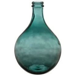 Fabrique de Styles Vases Et Soliflores>Vase dame-jeanne chai d29xh43cm verre recyclé Emeraude