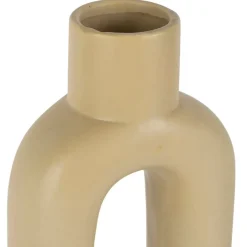 Fabrique de Styles Vases Et Soliflores>Vase en dolomite h32.5cm -terre boheme Blanc cassé
