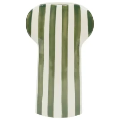 Fabrique de Styles Vases Et Soliflores>Vase en grès écru h33cm - Patchuca Ecru