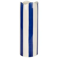 Fabrique de Styles Vases Et Soliflores>Vase en grès h23.5cm - Artist Indigo
