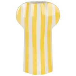 Fabrique de Styles Vases Et Soliflores>Vase en grès h31.5cm - Artist Jaune