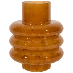 Fabrique de Styles Vases Et Soliflores>Vase en verre d18xh22.5cm - Phoenicea Ocre