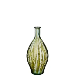 Fabrique de Styles Vases Et Soliflores>Vase en verre recyclé h60cm - Palermo Vert