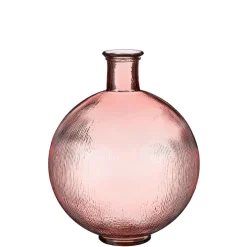 Fabrique de Styles Vases Et Soliflores>Vase en verre d34xh42cm - Firenza Rose