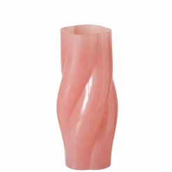 Fabrique de Styles Vases Et Soliflores>Vase en verre h25cm - Twirl Rose