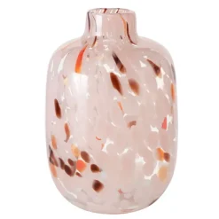 Fabrique de Styles Vases Et Soliflores>Vase en verre h18cm - Umea Rose