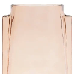 Fabrique de Styles Vases Et Soliflores>Vase en verre d17cm - Funny Terracotta