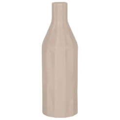 Fabrique de Styles Vases Et Soliflores>Vase lesable blc cs d9xh27.5cm dolomite Blanc cassé