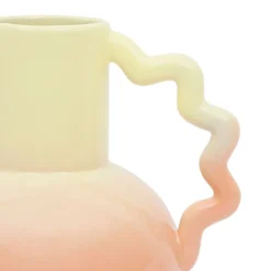 Fabrique de Styles Vases Et Soliflores>Vase pichet en grès h24cm - Lumi Corail