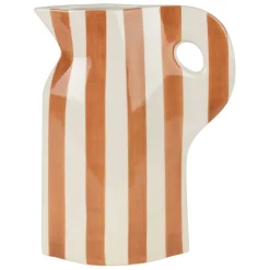 Fabrique de Styles Vases Et Soliflores>Vase pichet en grès terracotta h24cm - Artist Terre