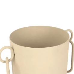 Fabrique de Styles Vases Et Soliflores>Vase pour fleur séchée en fer - madeira Sable