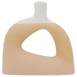Fabrique de Styles Vases Et Soliflores>Vase soliflore en grès -earth notes Beige