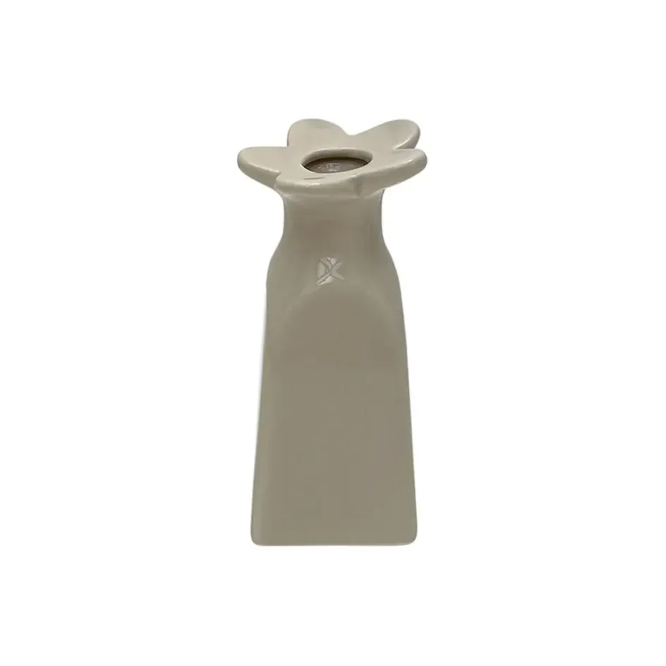 Fabrique de Styles Vases Et Soliflores>Vase soliflore en faïence h11cm Sable