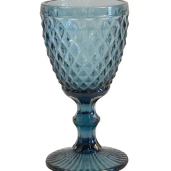 Fabrique de Styles Verres À Vin>Verre à pied 20cl - Diamond Bleu