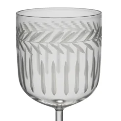 Fabrique de Styles Verres À Eau Et Gobelets>Verre à pied en verre borosilicate 20cl - Azelie Transparent