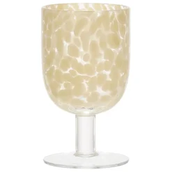 Fabrique de Styles Verres À Vin>Verre à pied en verre écru 30cl - Preline Ecru