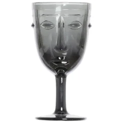 Fabrique de Styles Verres À Vin>Verre à pied visage Noir