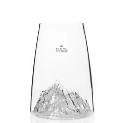 Fabrique de Styles Verres À Eau Et Gobelets>Verre design Mont Blanc - Topographic