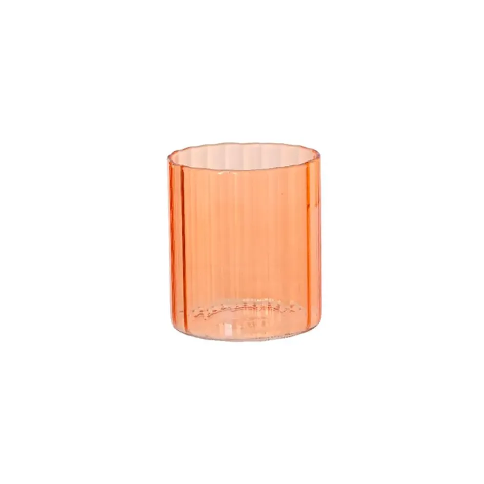 Fabrique de Styles Verres À Eau Et Gobelets>Verre transparent Orange