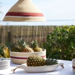 Fabrique de Styles Petits Objets Déco>Vide poche en paulownia 44x21cm - Boende Naturel