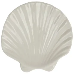 Fabrique de Styles Petits Objets Déco>Vide poche st-jacques en dolomite écru 13x12cm Ecru