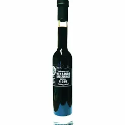 Fabrique de Styles Huiles Et Vinaigres>Vinaigre balsamique saveur figue 20cl Noir