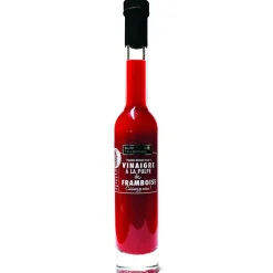Fabrique de Styles Huiles Et Vinaigres>Vinaigre de cidre pulpe de framboise 20cl Rose